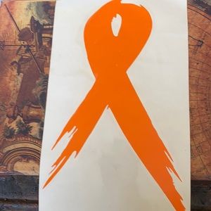 Cancer Ribbon Decal
